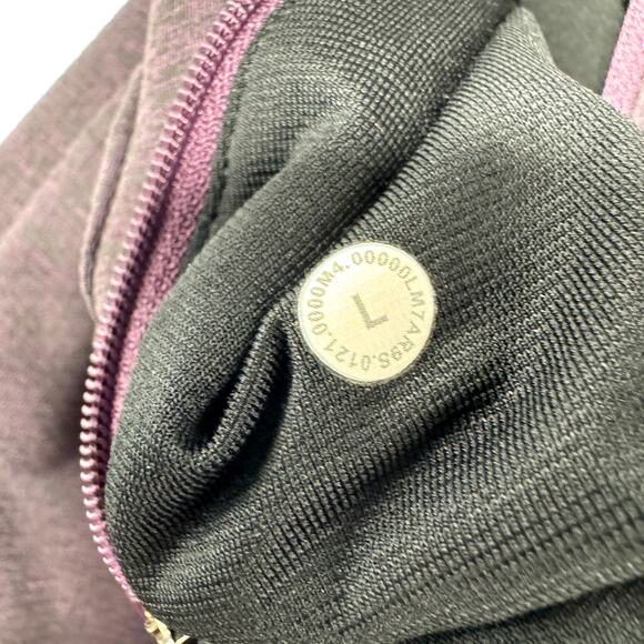 Lululemon Textured Tech Short Purple 6” L - Picture 6 of 9